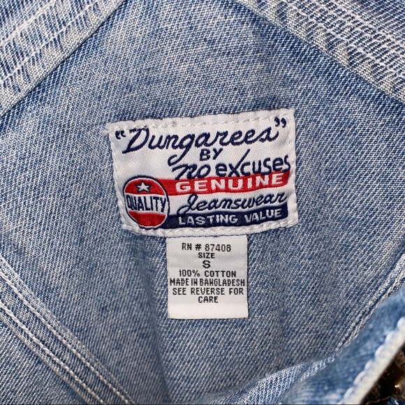 Vintage Short Overalls - Picture 3 of 4